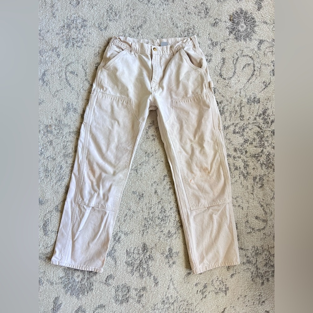 Vintage Carhartt Double Knee Loose Original Fit Carpenter Pants  Made in USA